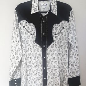 Panhandle Slim Retro Western Snap Shirt